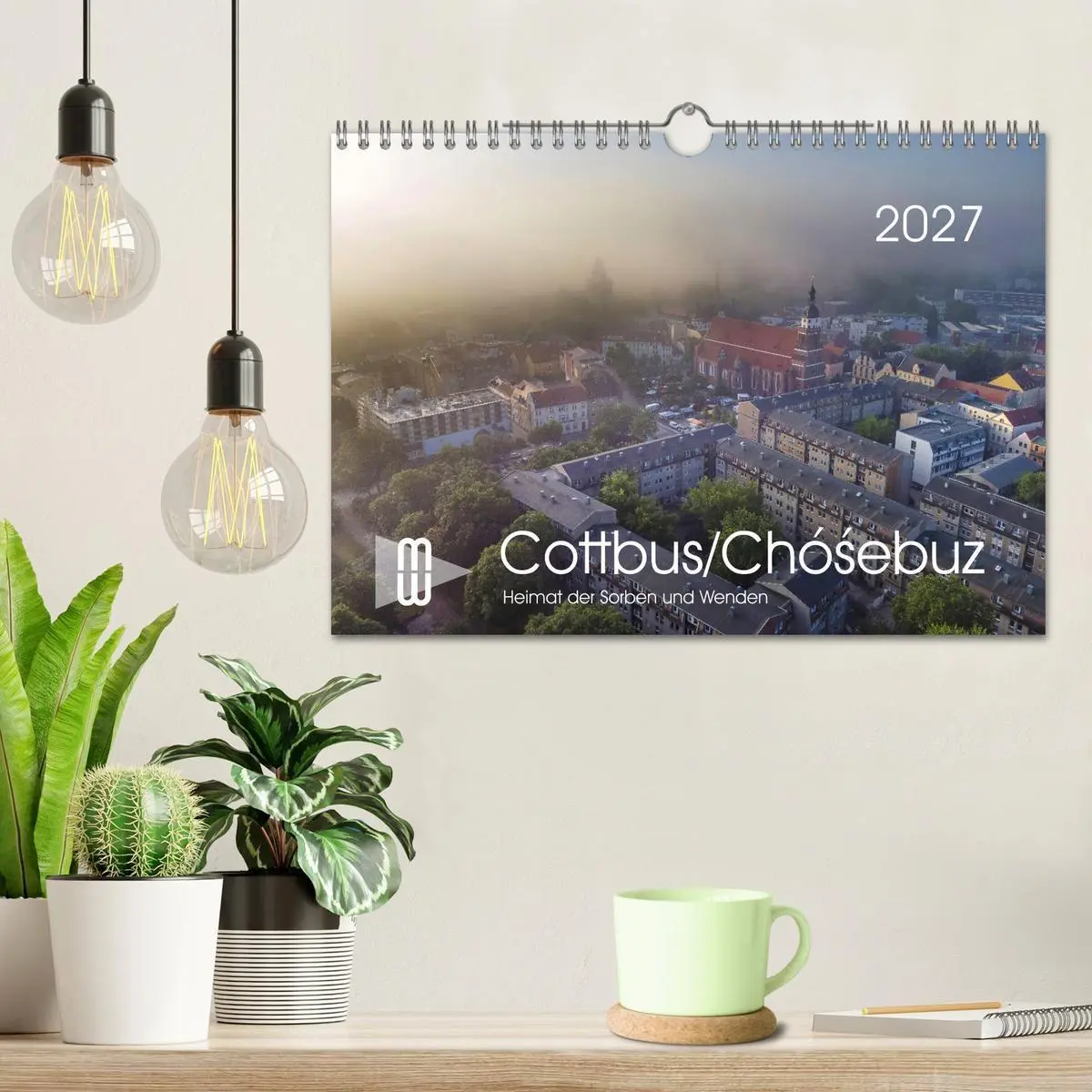 Bild: 9783569083257 | Cottbus/Chósebuz (Wandkalender 2027 DIN A4 quer), CALVENDO...