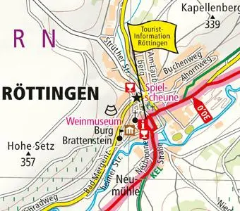 Bild: 9783899203257 | Radweg Liebliches Taubertal, Rothenburg o.d.T. - Wertheim a. M. 1 :...
