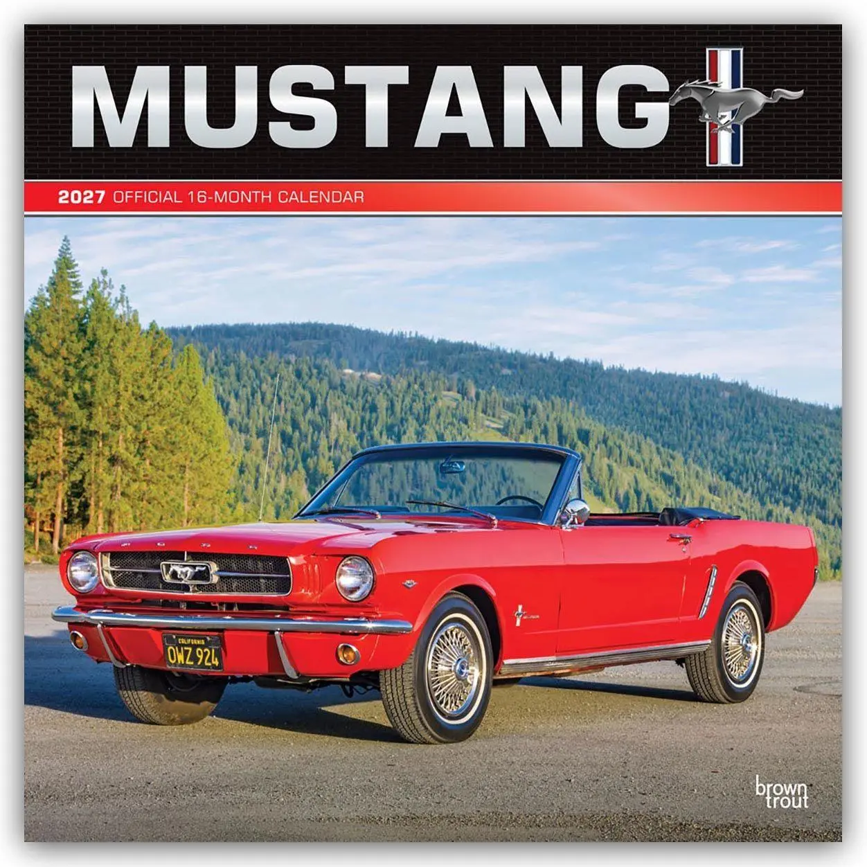 Cover: 9798330713257 | Mustang - Ford Mustang 2027 - 16-Monatskalender | Publishers | 28 S.