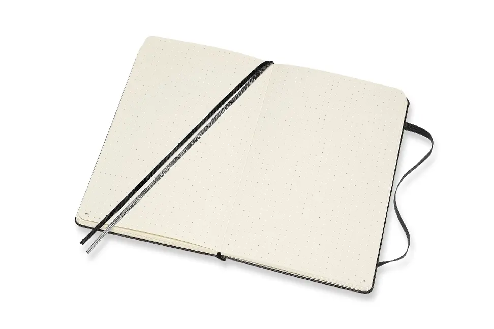 Bild: 8053853603357 | Moleskine Bullet Notizbuch, Large, A5 Punkteraster, 120G-Papier,...
