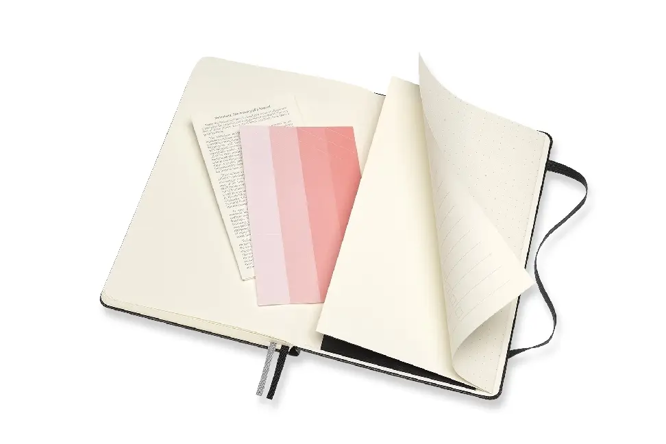 Bild: 8053853603357 | Moleskine Bullet Notizbuch, Large, A5 Punkteraster, 120G-Papier,...