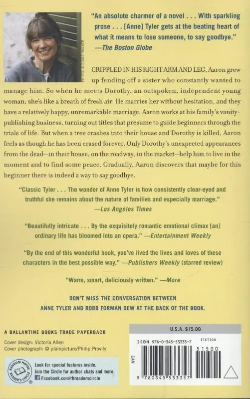 Rückseite: 9780345533357 | The Beginner's Goodbye | The Beginner's Goodbye: A Novel | Anne Tyler