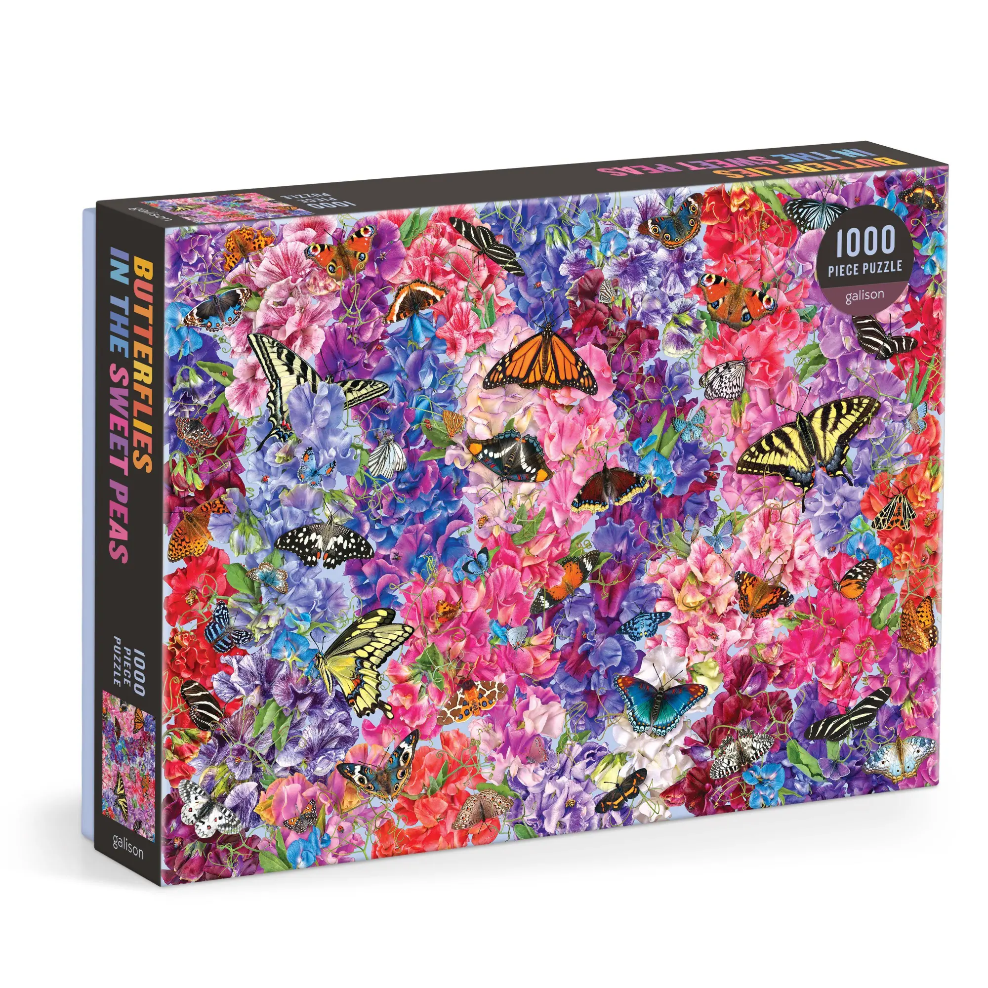 Cover: 9780735383357 | Troy Litten Butterflies In the Sweet Peas 1000 Piece Puzzle | Spiel