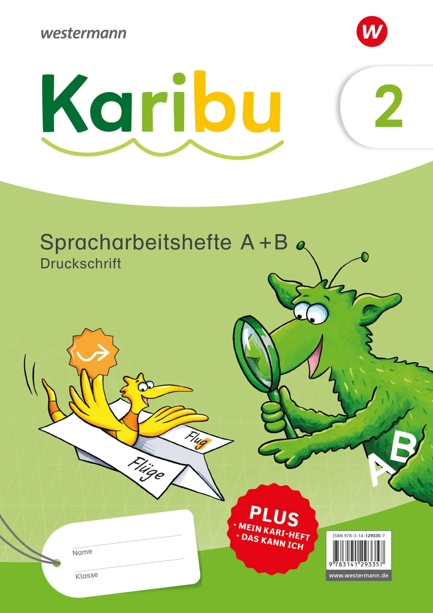 Cover: 9783141293357 | Karibu. Spracharbeitshefte 2 DS (Heft A): Verbrauch | Broschüre | 2024
