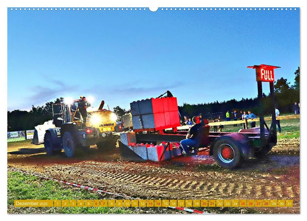 Bild: 9783383853357 | Traktorpulling Irndorf (Wandkalender 2025 DIN A2 quer), CALVENDO...
