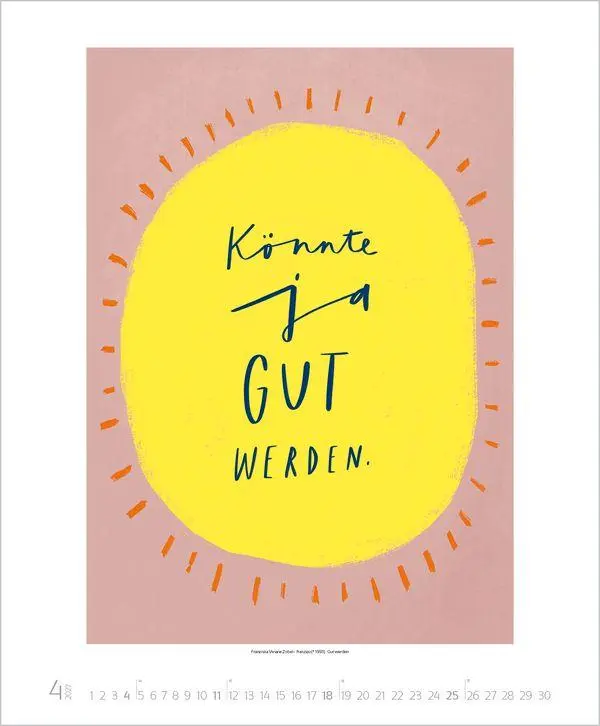 Bild: 9783819303357 | Good Vibes 2027 | Verlag Korsch | Kalender | 14 S. | Deutsch | 2027