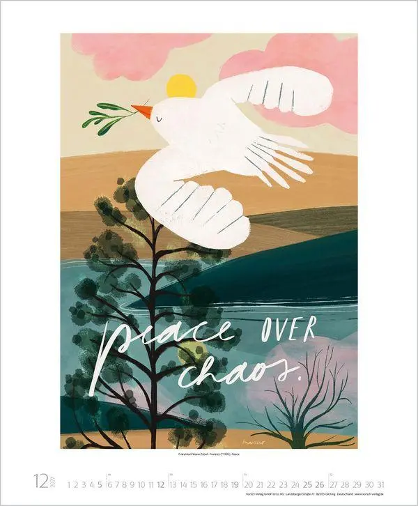Bild: 9783819303357 | Good Vibes 2027 | Verlag Korsch | Kalender | 14 S. | Deutsch | 2027