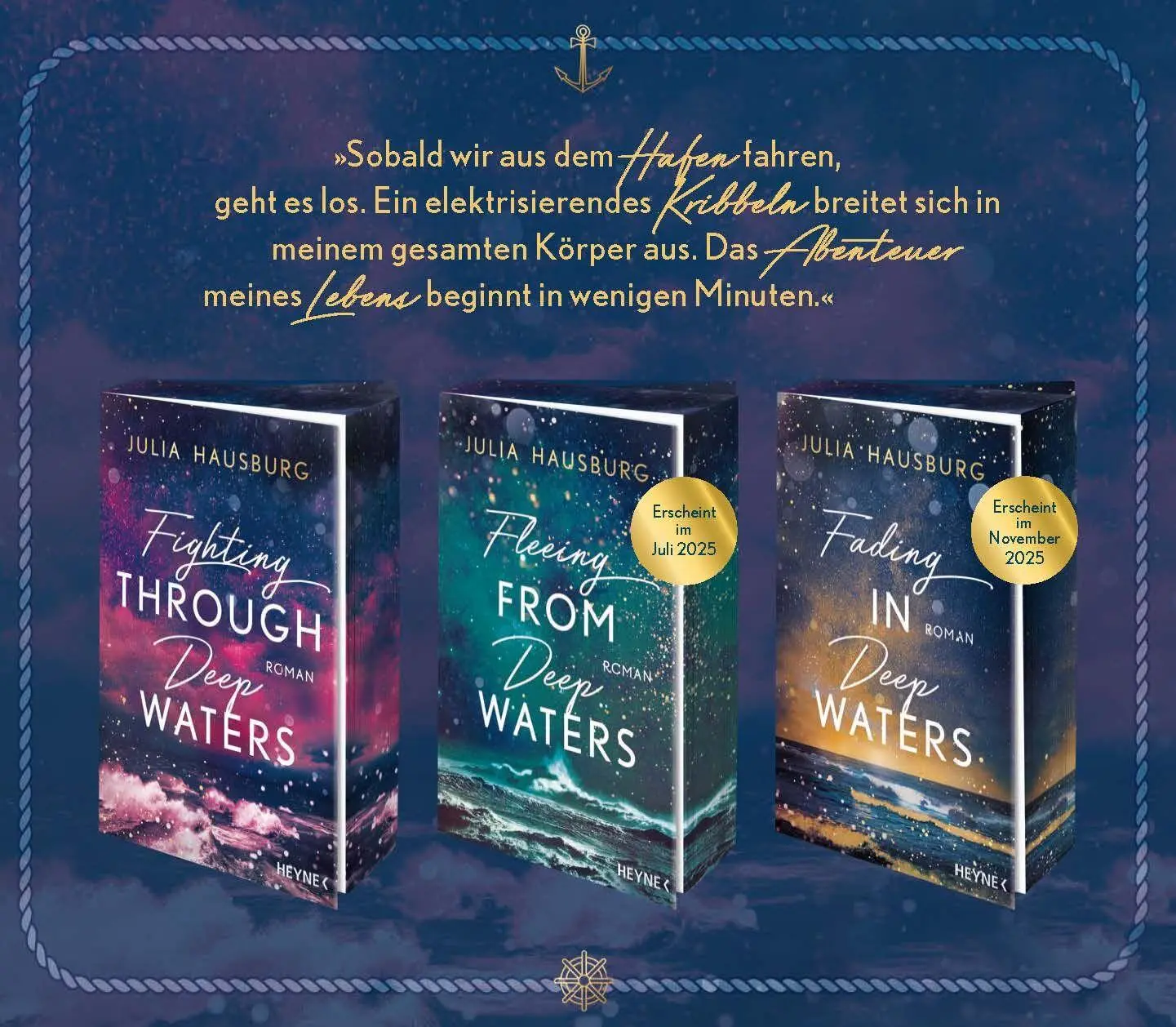 Bild: 9783453443457 | Fighting Through Deep Waters | Julia Hausburg | Taschenbuch | 464 S.