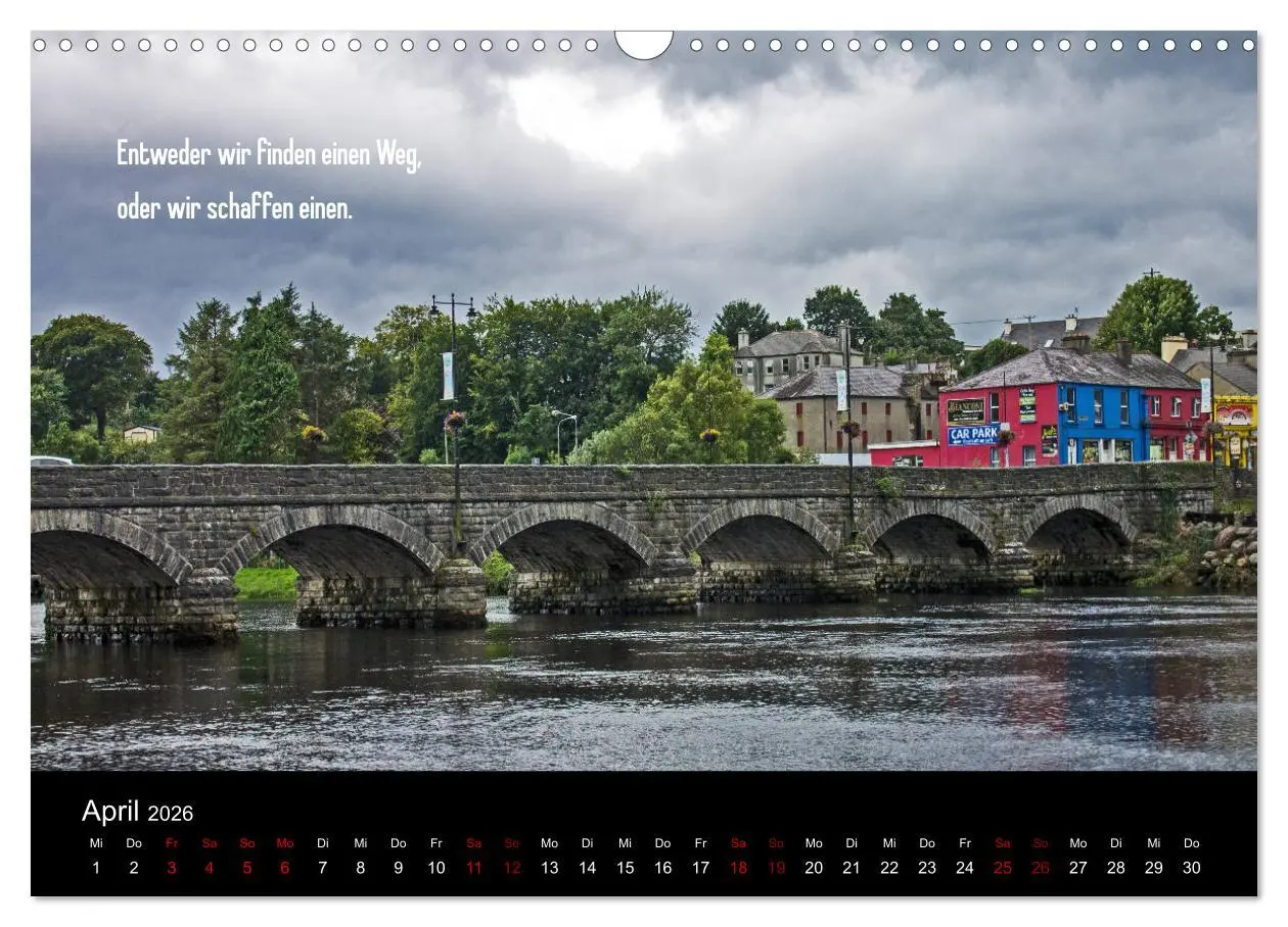 Bild: 9783457883457 | Irland - Irische Segenswünsche (Wandkalender 2026 DIN A3 quer),...