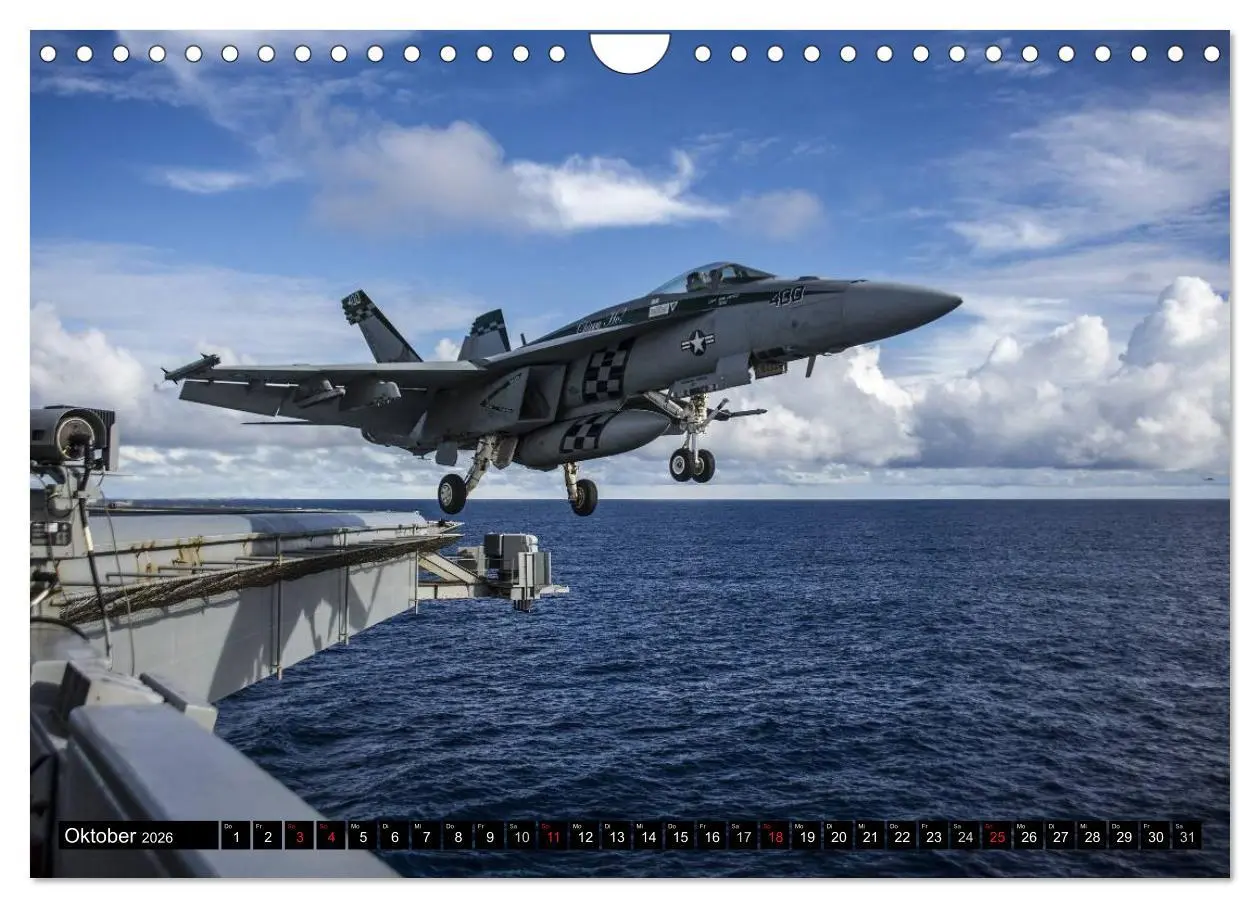 Bild: 9783516043457 | Kriegstechnik. Kampfjet-Impressionen (Wandkalender 2026 DIN A4...