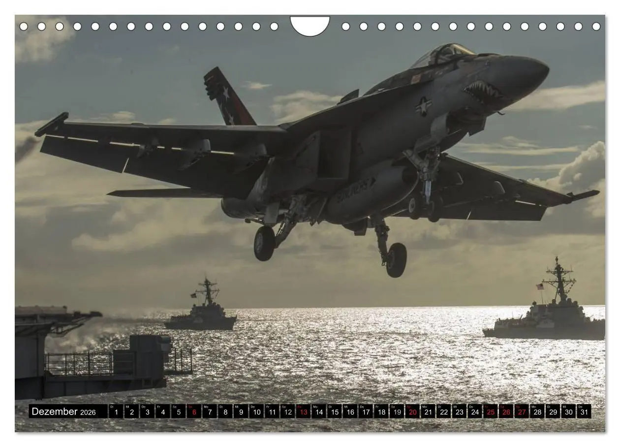 Bild: 9783516043457 | Kriegstechnik. Kampfjet-Impressionen (Wandkalender 2026 DIN A4...