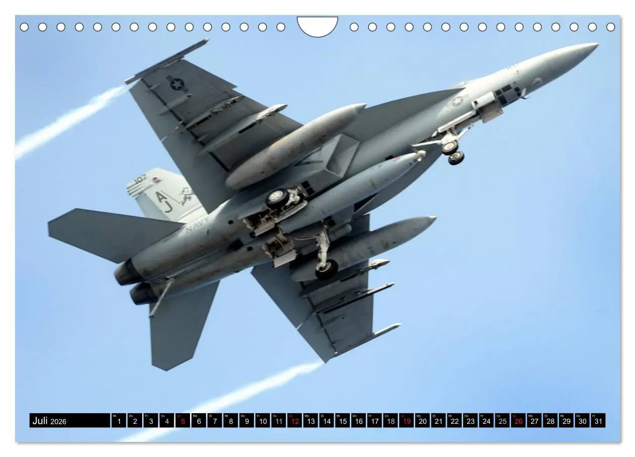 Bild: 9783516043457 | Kriegstechnik. Kampfjet-Impressionen (Wandkalender 2026 DIN A4...