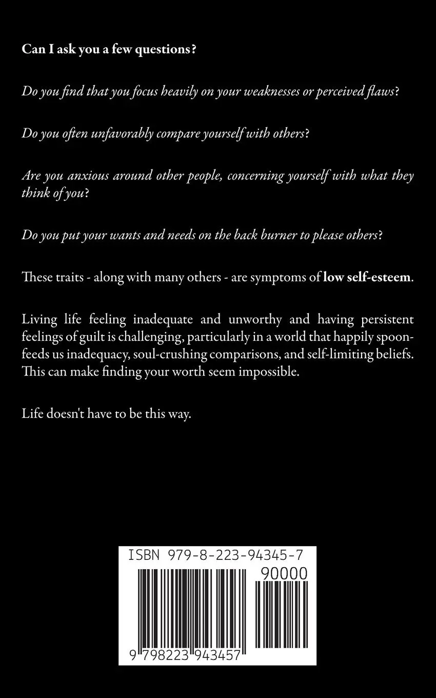 Rückseite: 9798223943457 | The Low Self-Esteem Struggle | Scout Addison | Taschenbuch | Englisch