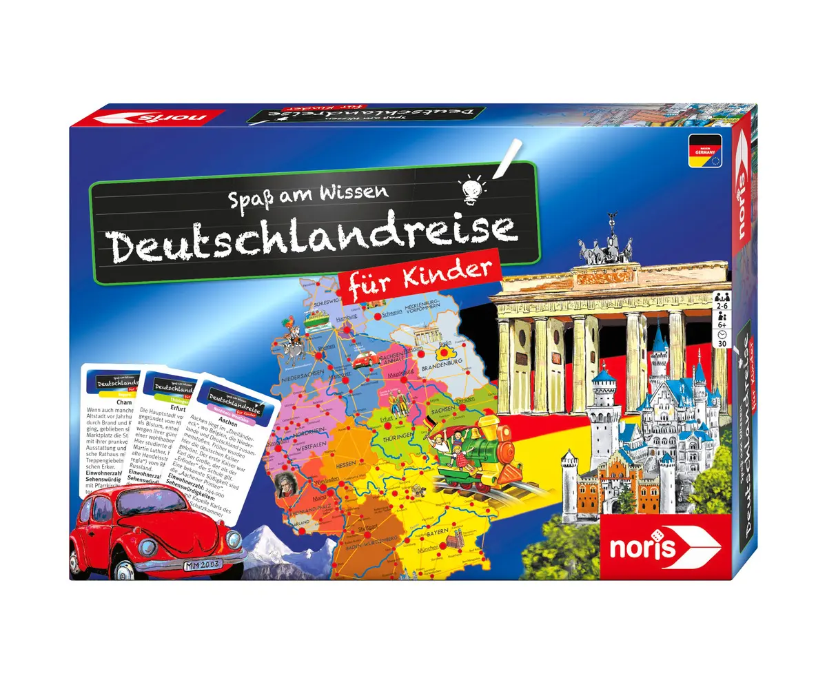 Bild: 4000826003557 | Deutschlandreise für Kinder (Spiel) | Spiel | Brettspiel | 606071907