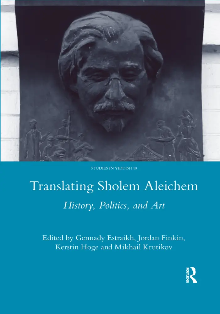 Cover: 9780367603557 | Translating Sholem Aleichem | History, Politics and Art | Estraikh