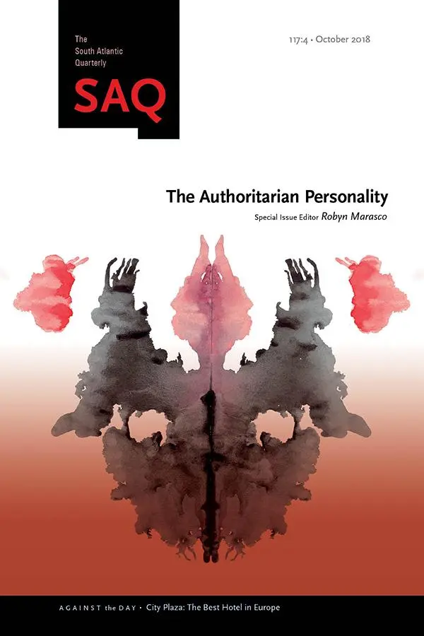 Cover: 9781478003557 | The Authoritarian Personality | Robyn Marasco | Taschenbuch | Englisch