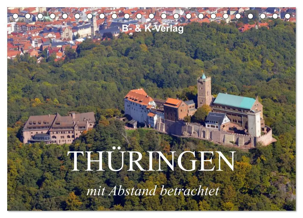 Cover: 9783457253557 | Thüringen - mit Abstand betrachtet 2026 (Tischkalender 2026 DIN A5...