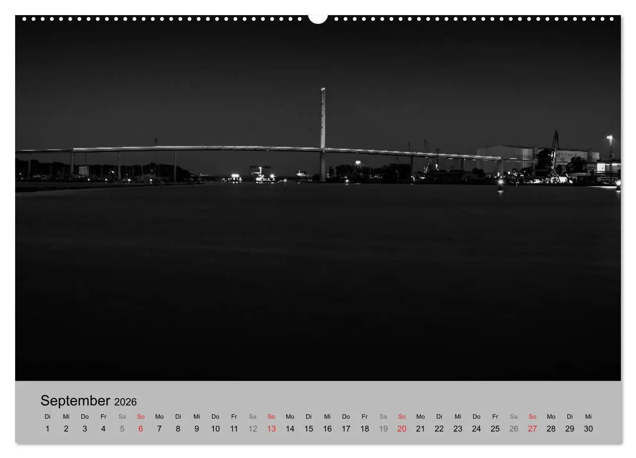 Bild: 9783516033557 | Hansestadt Stralsund bei Nacht (mit GPS-Koordinaten) (Wandkalender...