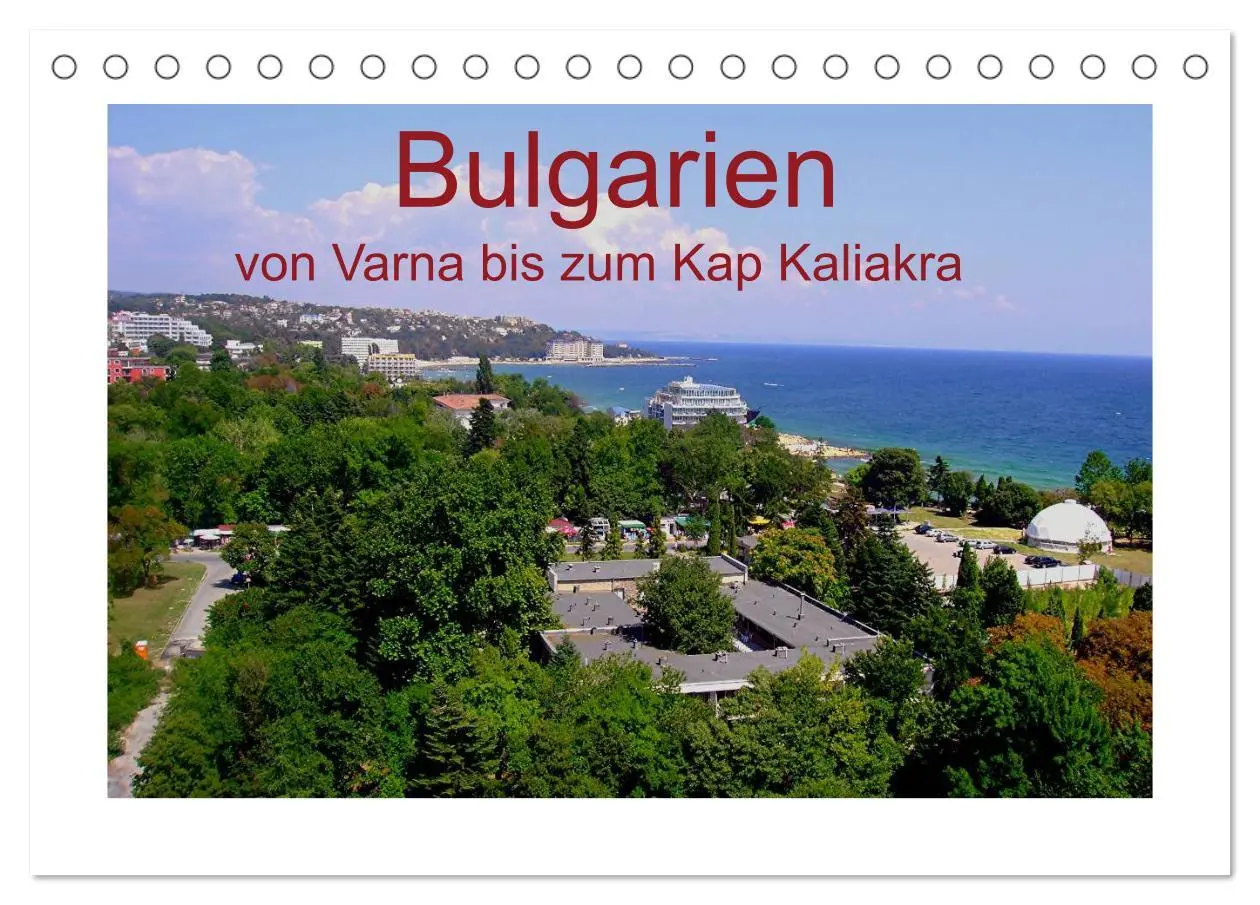 Cover: 9783516103557 | Bulgarien, von Varna bis zum Kap Kaliakra (Tischkalender 2026 DIN...