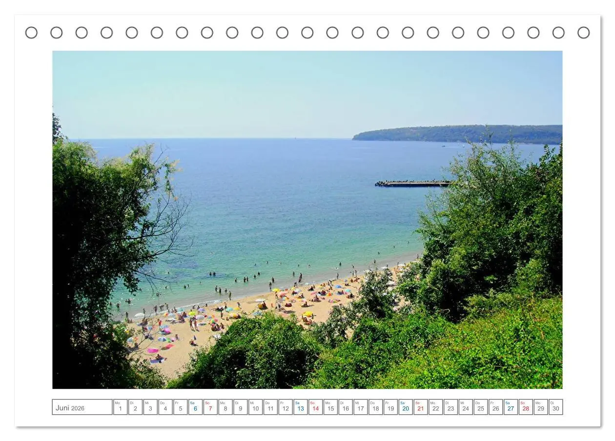 Bild: 9783516103557 | Bulgarien, von Varna bis zum Kap Kaliakra (Tischkalender 2026 DIN...