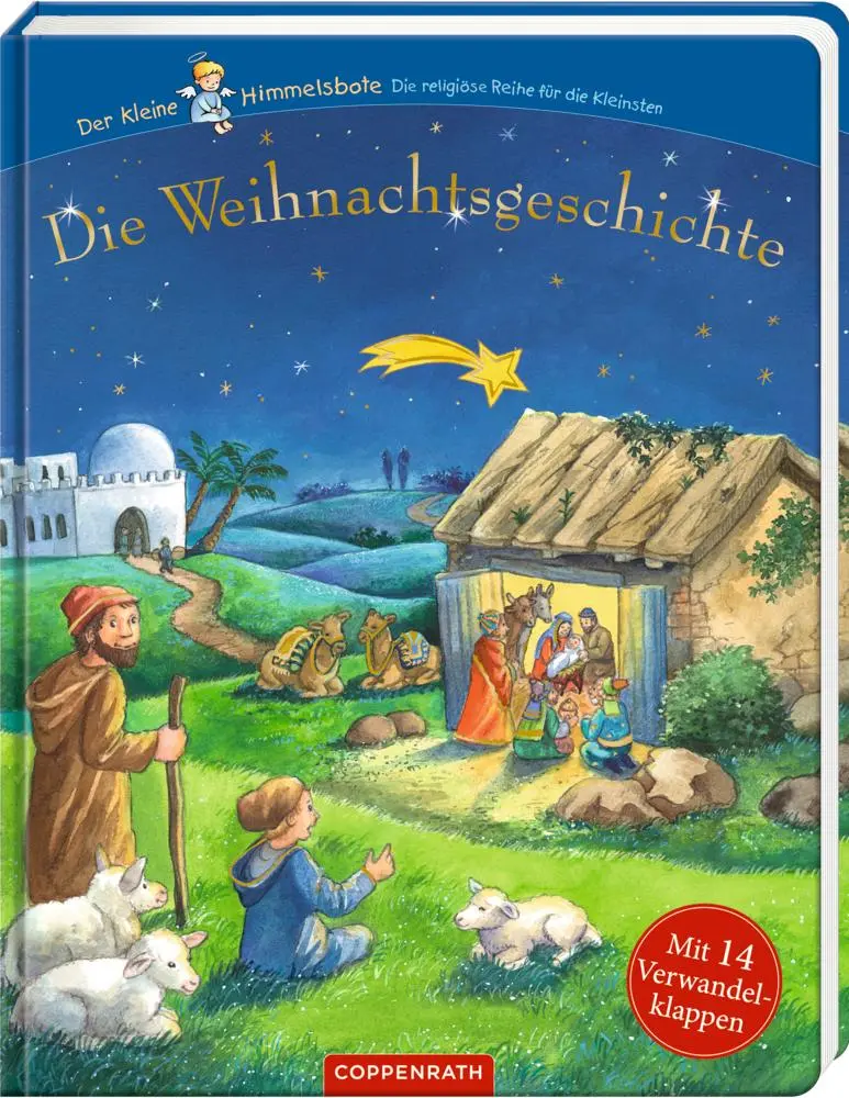 Cover: 9783649623557 | Die Weihnachtsgeschichte | Mit 14 Verwandelklappen | Buch | 14 S.