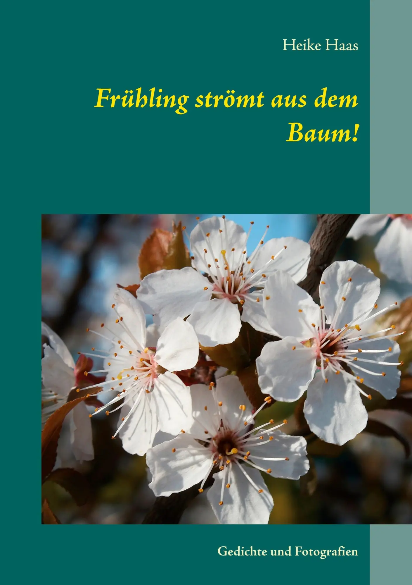 Cover: 9783753403557 | Frühling strömt aus dem Baum! | Gedichte und Fotografien | Heike Haas