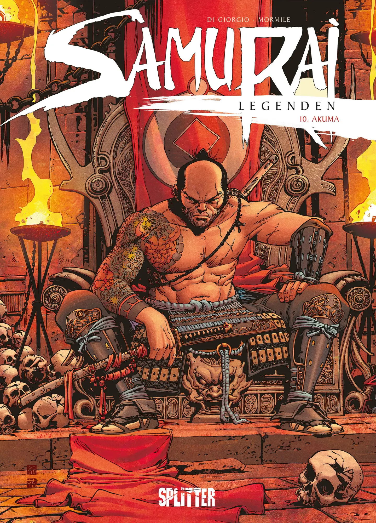Cover: 9783987213557 | Samurai Legenden. Band 10 | Akuma | Jean-François Di Giorgio | Buch