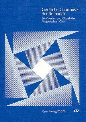 Cover: 9790007083557 | Geistliche Chormusik der Romantik | Siegfried Bauer | Buch | 1990