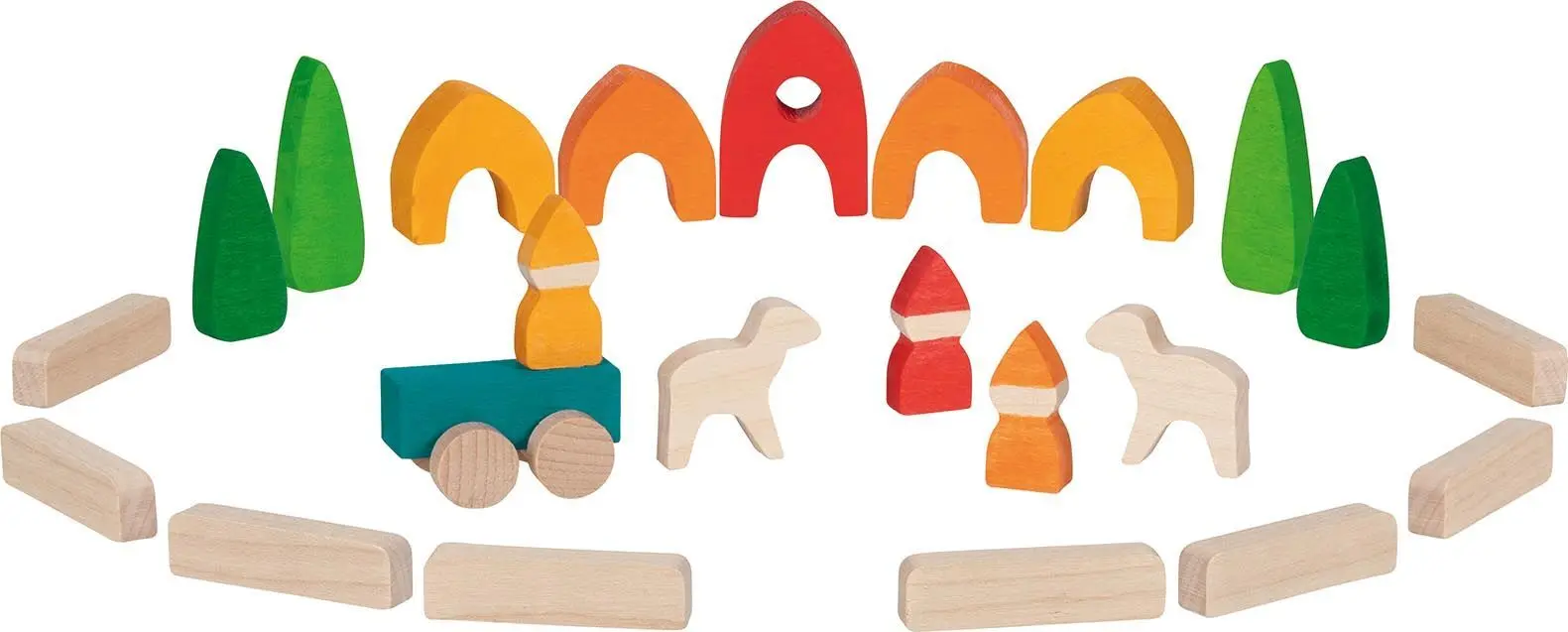 Bild: 4013594583657 | Bausteine Mein kleines Dorf, per Set | Spielzeug | 58365 | 2023