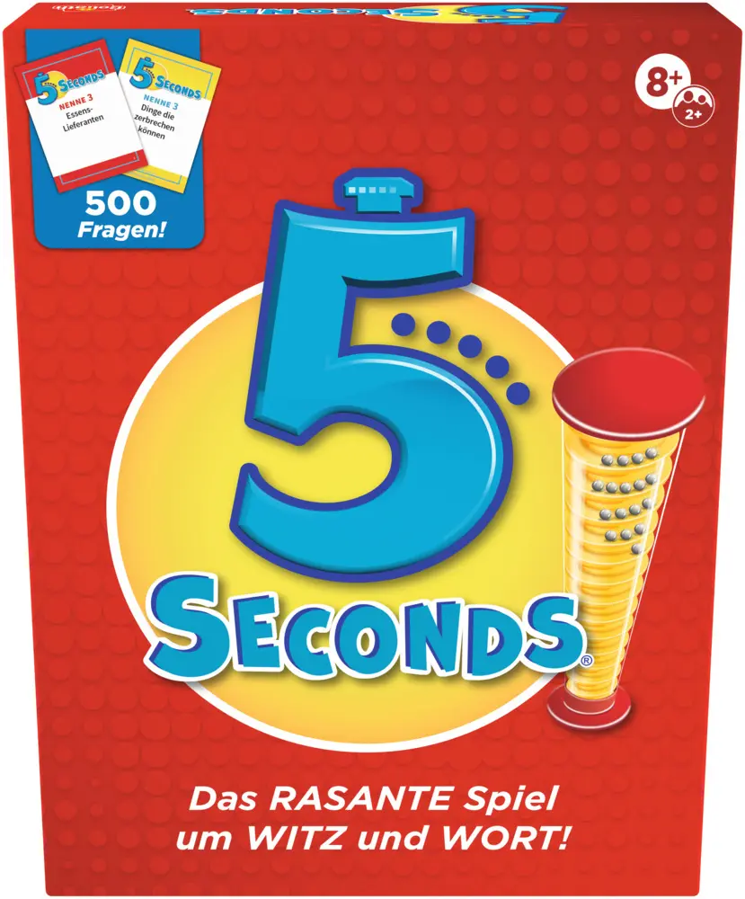 Cover: 8720077353657 | 5 Seconds | Spiel | 935365.006 | Deutsch | 2026 | Goliath Toys