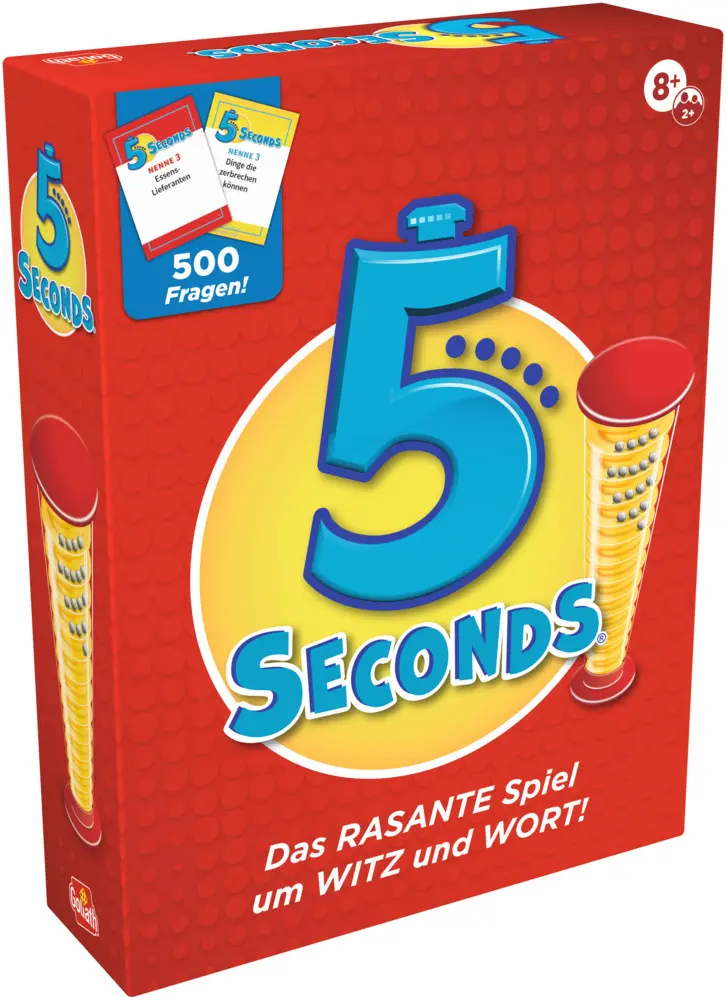 Bild: 8720077353657 | 5 Seconds | Spiel | 935365.006 | Deutsch | 2026 | Goliath Toys
