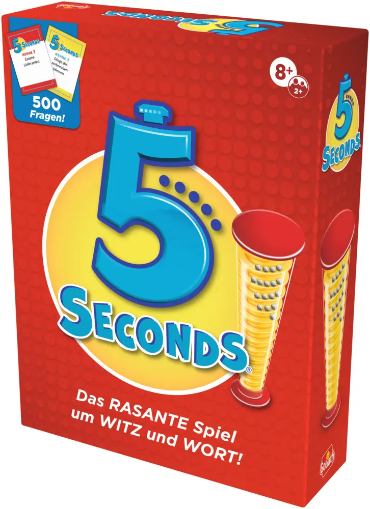 Bild: 8720077353657 | 5 Seconds | Spiel | 935365.006 | Deutsch | 2026 | Goliath Toys