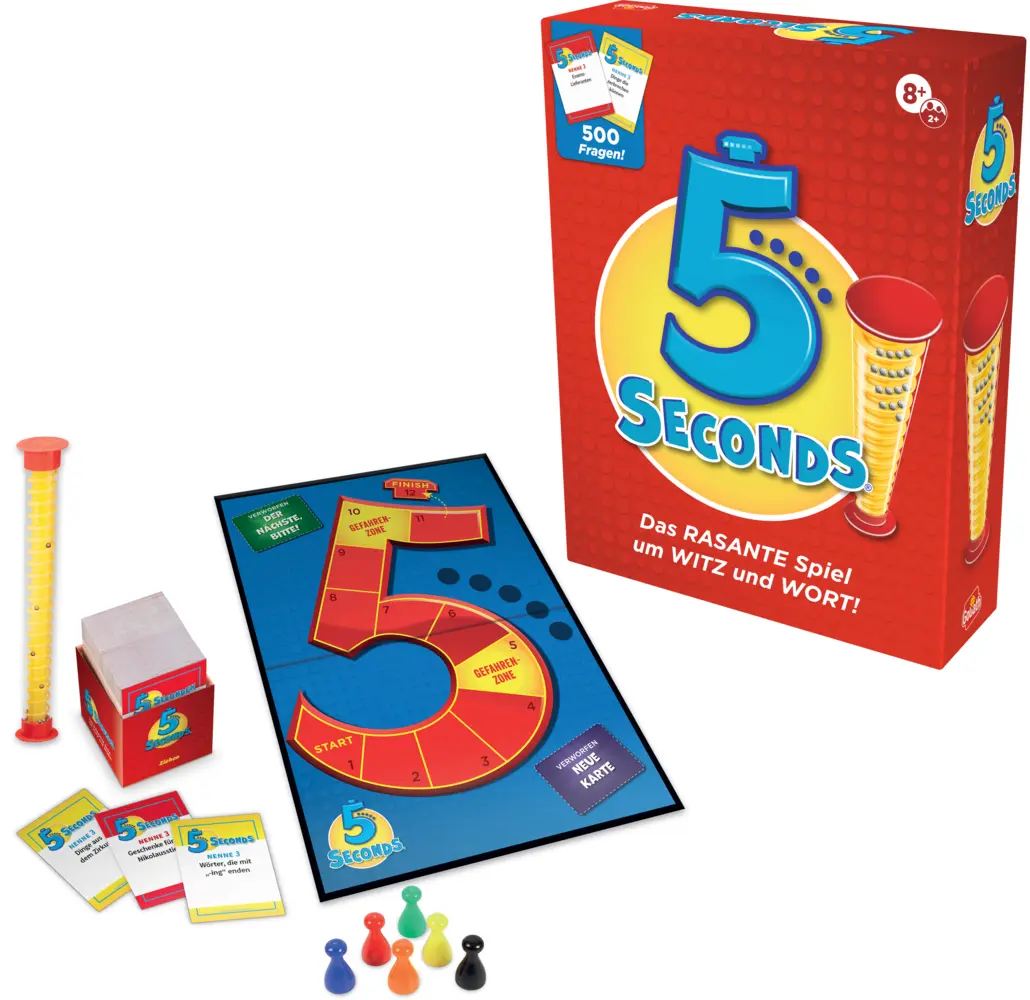 Bild: 8720077353657 | 5 Seconds | Spiel | 935365.006 | Deutsch | 2026 | Goliath Toys