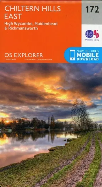 Cover: 9780319243657 | Chiltern Hills East | Ordnance Survey | (Land-)Karte | Karte/Landkarte