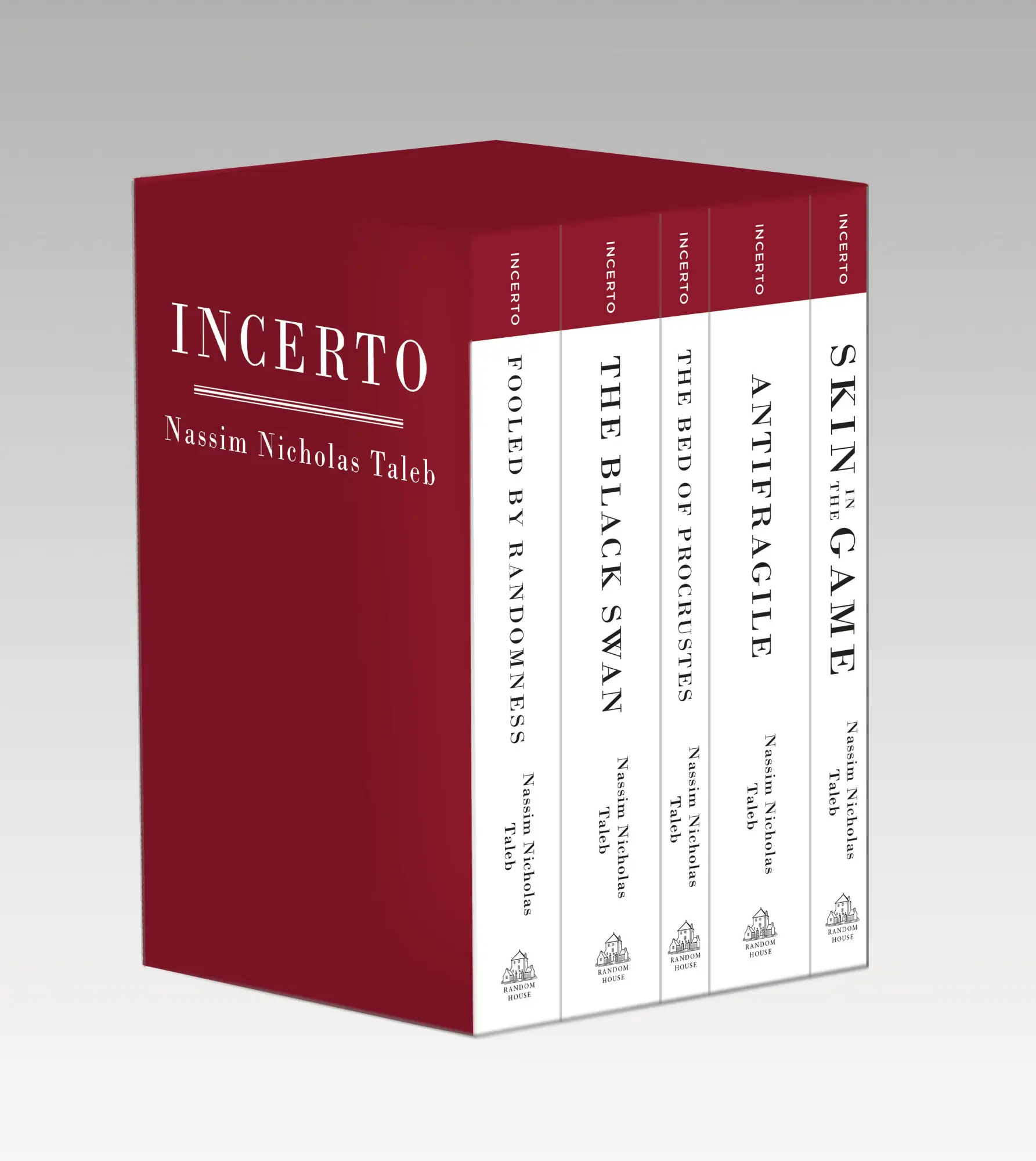 Cover: 9780593243657 | Incerto | Nassim Nicholas Taleb | Box | Einband - fest (Hardcover)