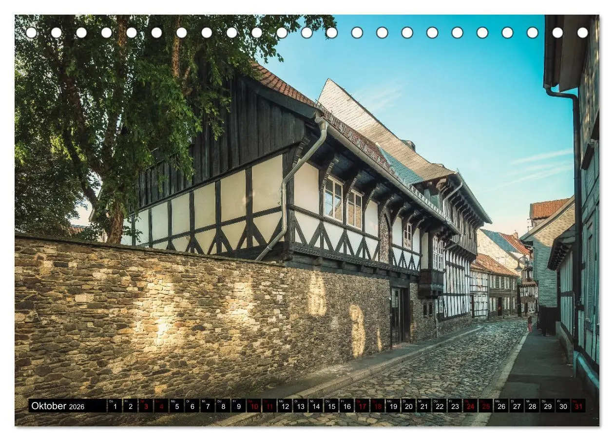 Bild: 9783457863657 | Weltkulturerbe Goslar (Tischkalender 2026 DIN A5 quer), CALVENDO...