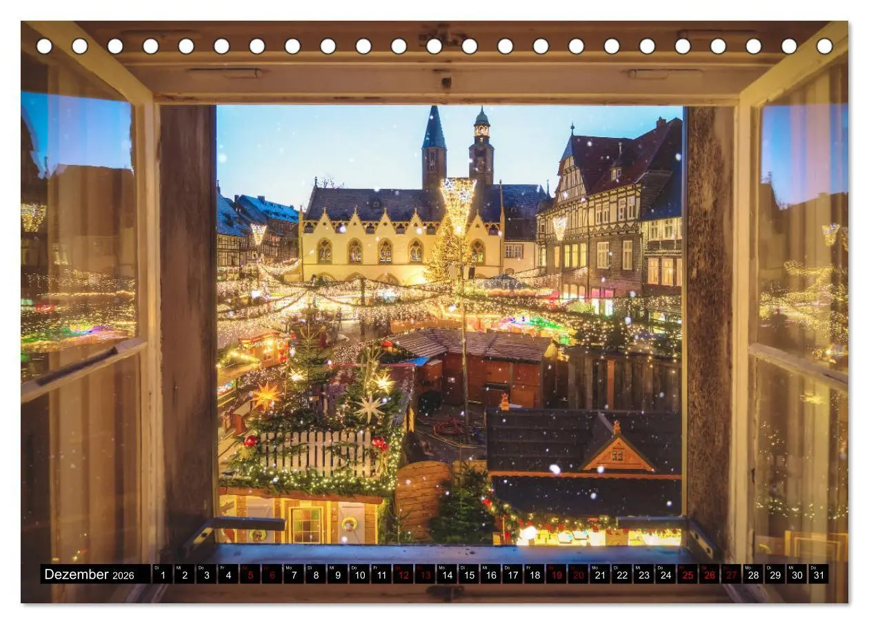 Bild: 9783457863657 | Weltkulturerbe Goslar (Tischkalender 2026 DIN A5 quer), CALVENDO...