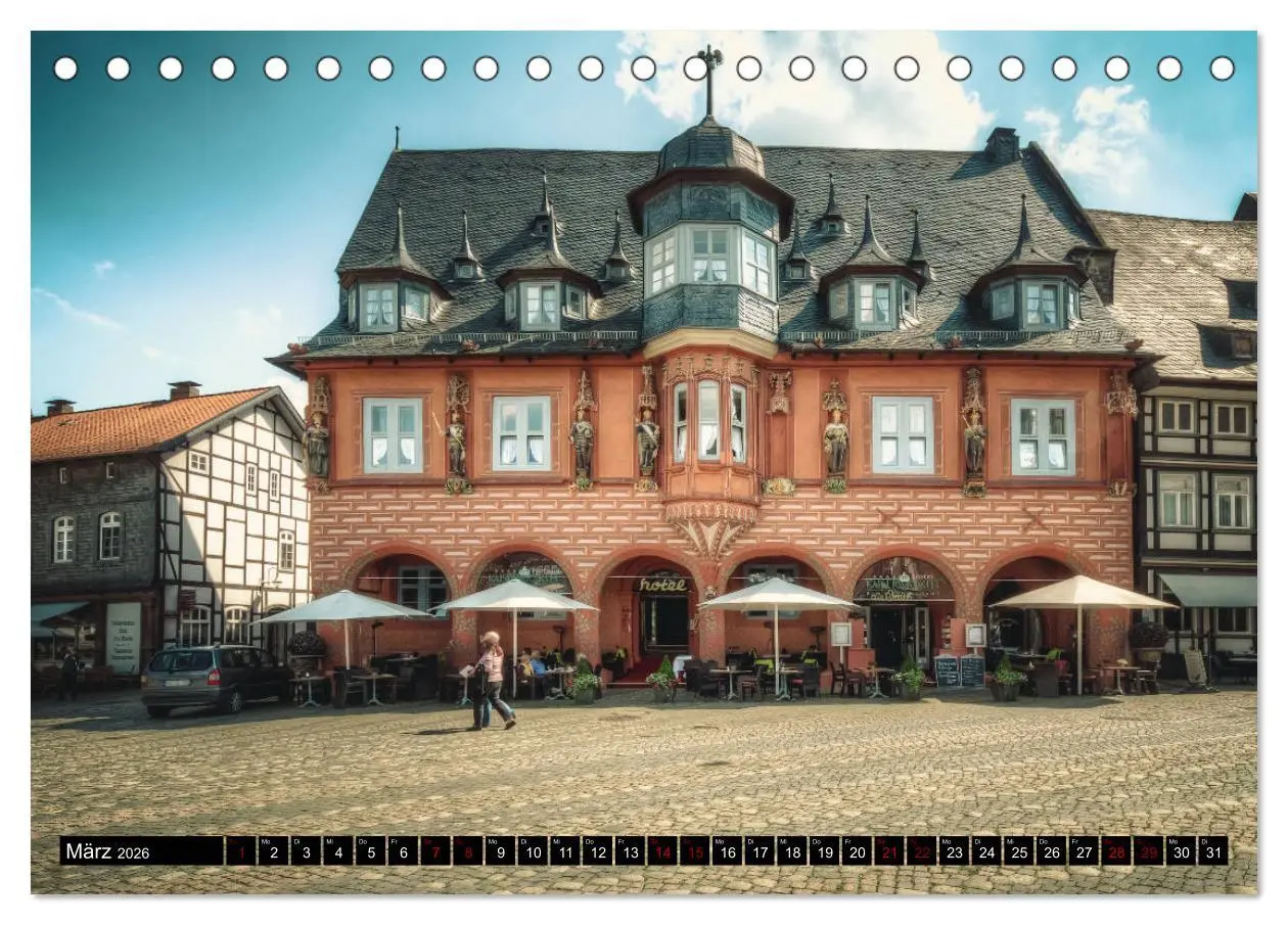 Bild: 9783457863657 | Weltkulturerbe Goslar (Tischkalender 2026 DIN A5 quer), CALVENDO...