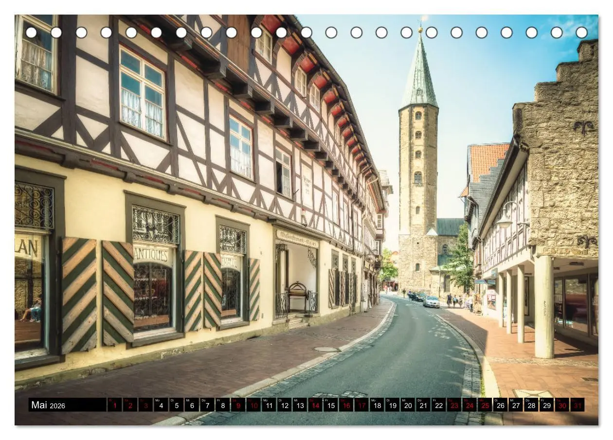Bild: 9783457863657 | Weltkulturerbe Goslar (Tischkalender 2026 DIN A5 quer), CALVENDO...