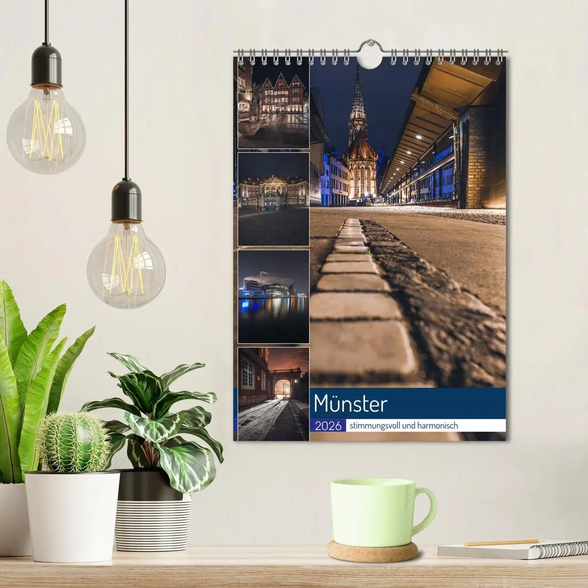 Bild: 9783516333657 | Münster - stimmungsvoll und harmonisch (Wandkalender 2026 DIN A4...