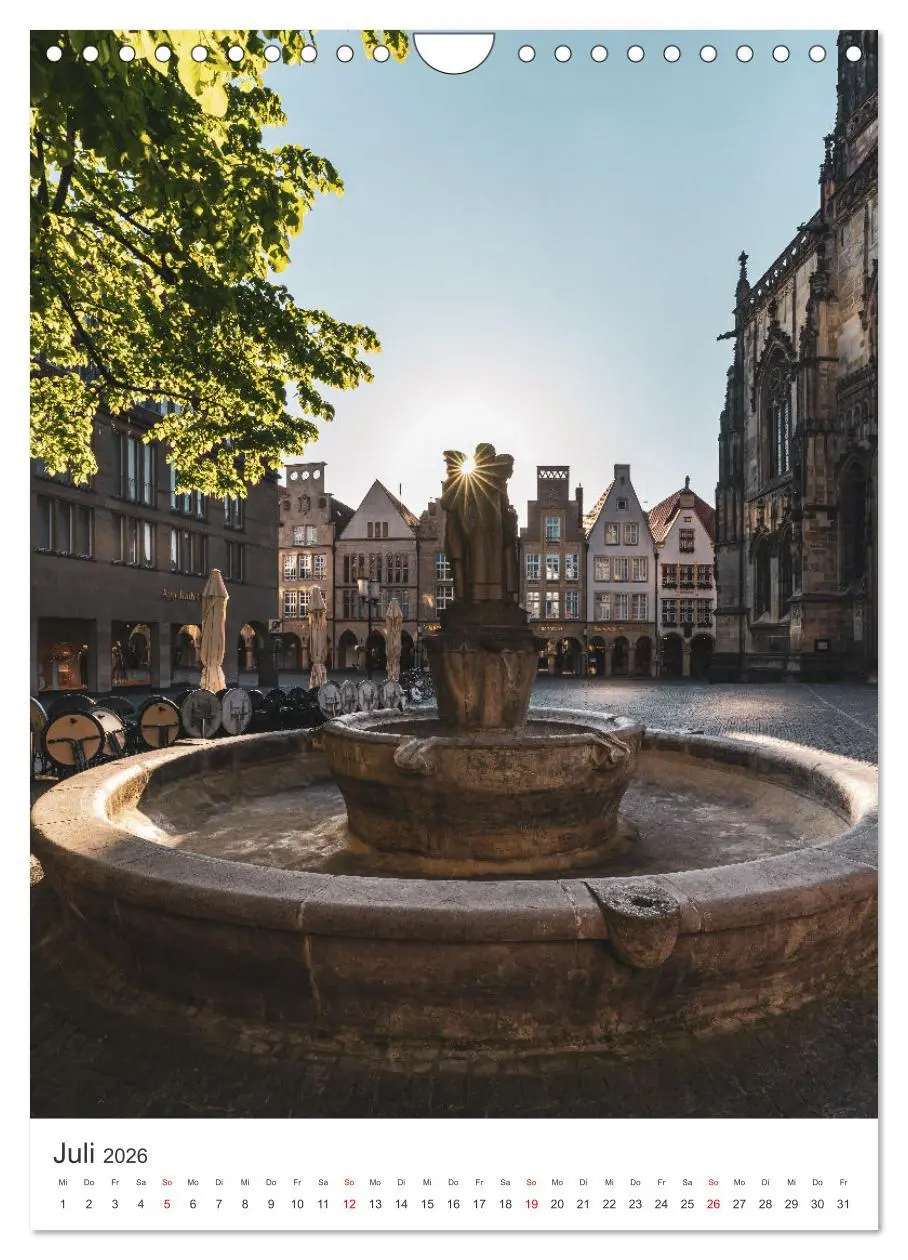 Bild: 9783516333657 | Münster - stimmungsvoll und harmonisch (Wandkalender 2026 DIN A4...