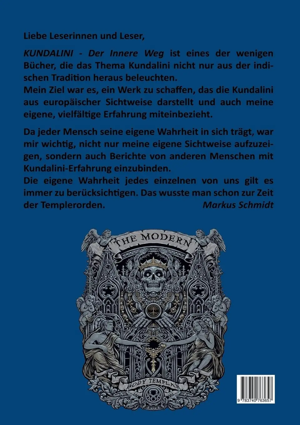 Rückseite: 9783740763657 | Kundalini - Der Innere Weg | Transformation - Teil II | Markus Schmidt