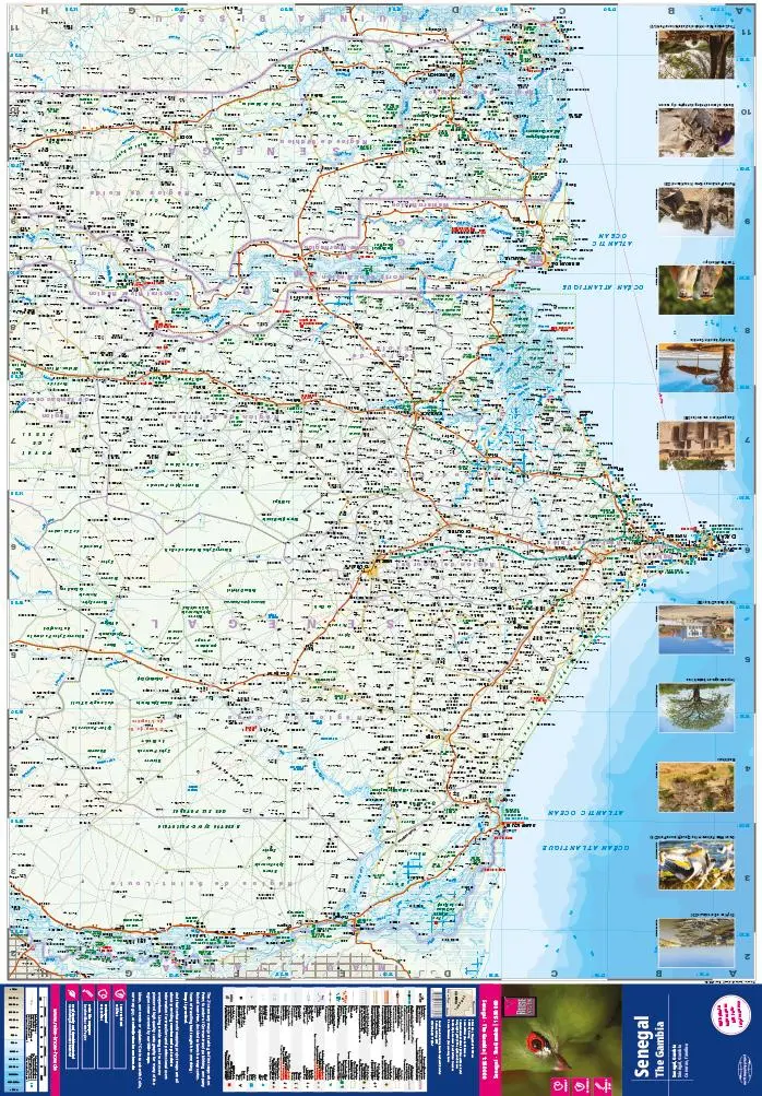 Bild: 9783831773657 | Reise Know-How Landkarte Senegal, Gambia 1 : 550 000 | GmbH | 2 S.