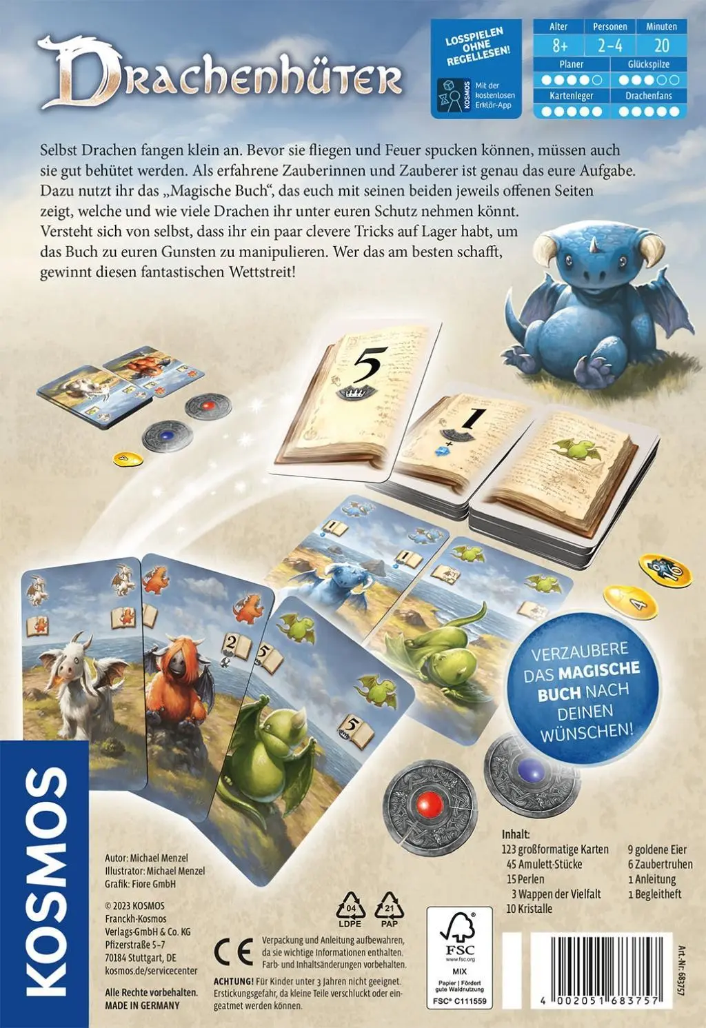 Bild: 4002051683757 | Drachenhüter | Spiel | Michael Menzel | Spiel | 683757 | Deutsch