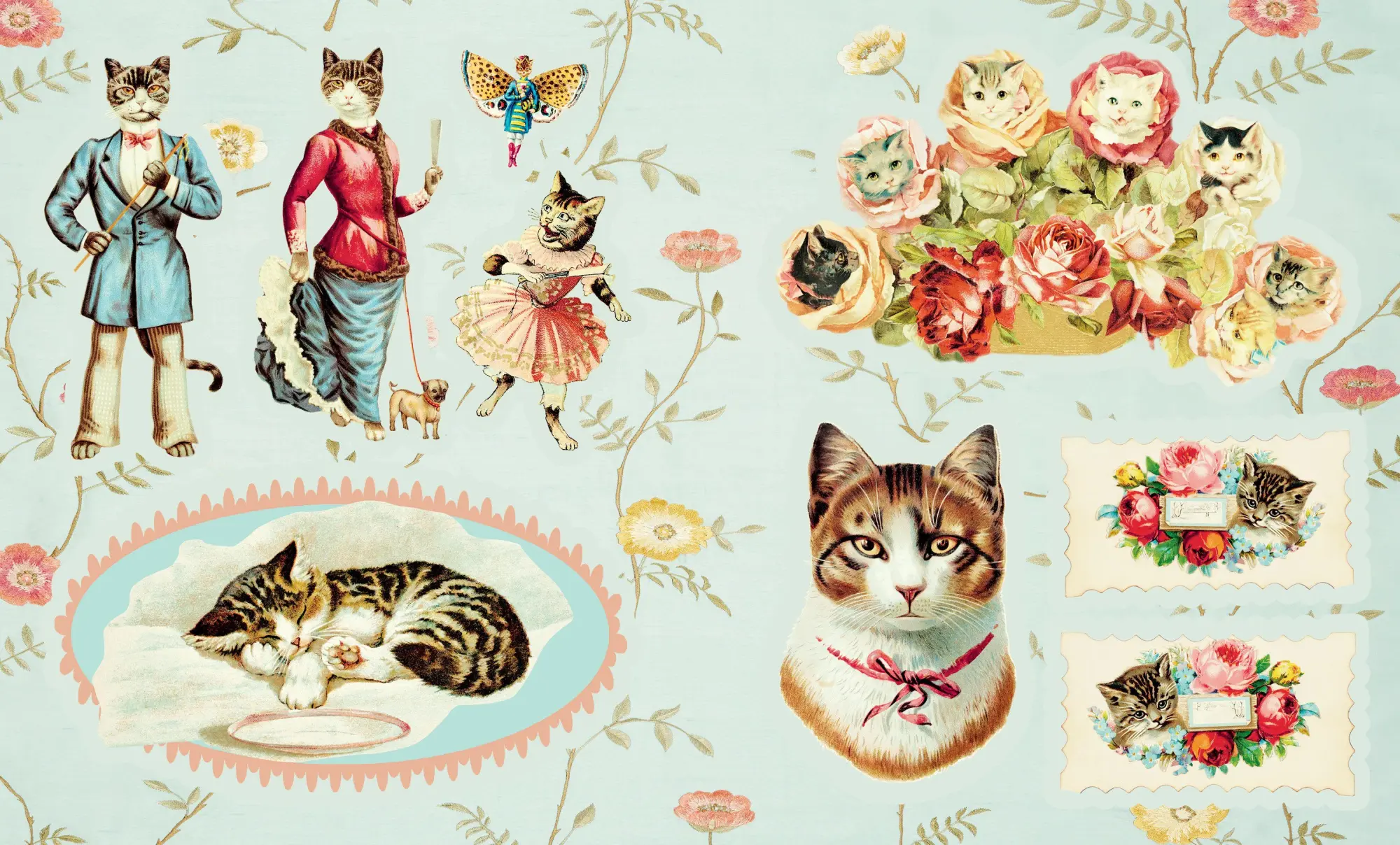 Bild: 9781523523757 | Cynthia Hart's Victoriana Cats: The Sticker Book | Cynthia Hart | Buch