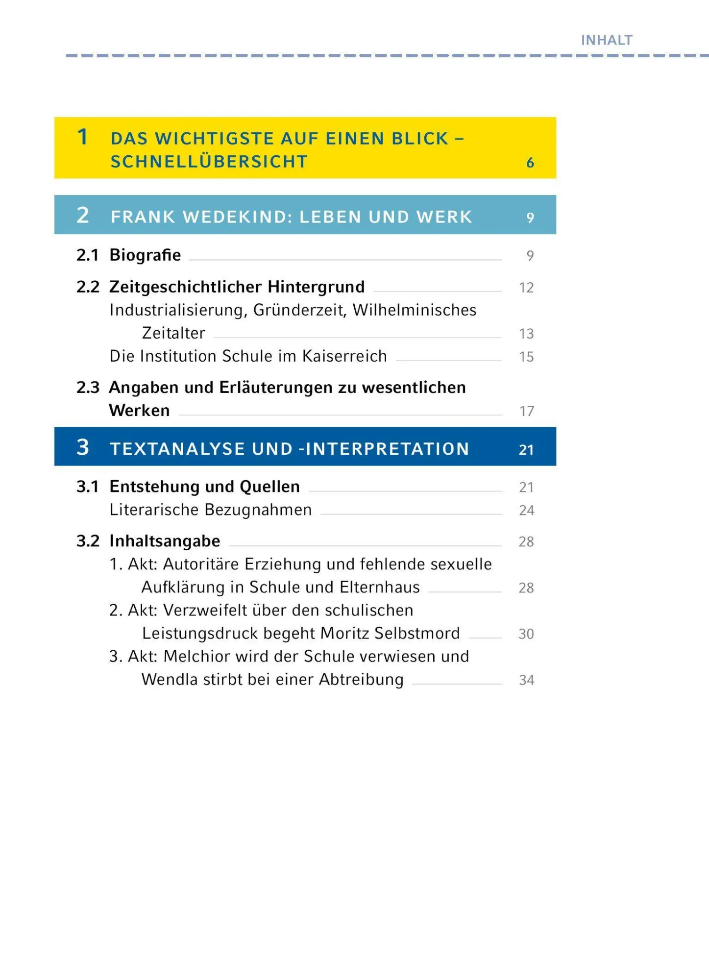 Bild: 9783129303757 | Frühlings Erwachen von Frank Wedekind - Textanalyse und Interpretation