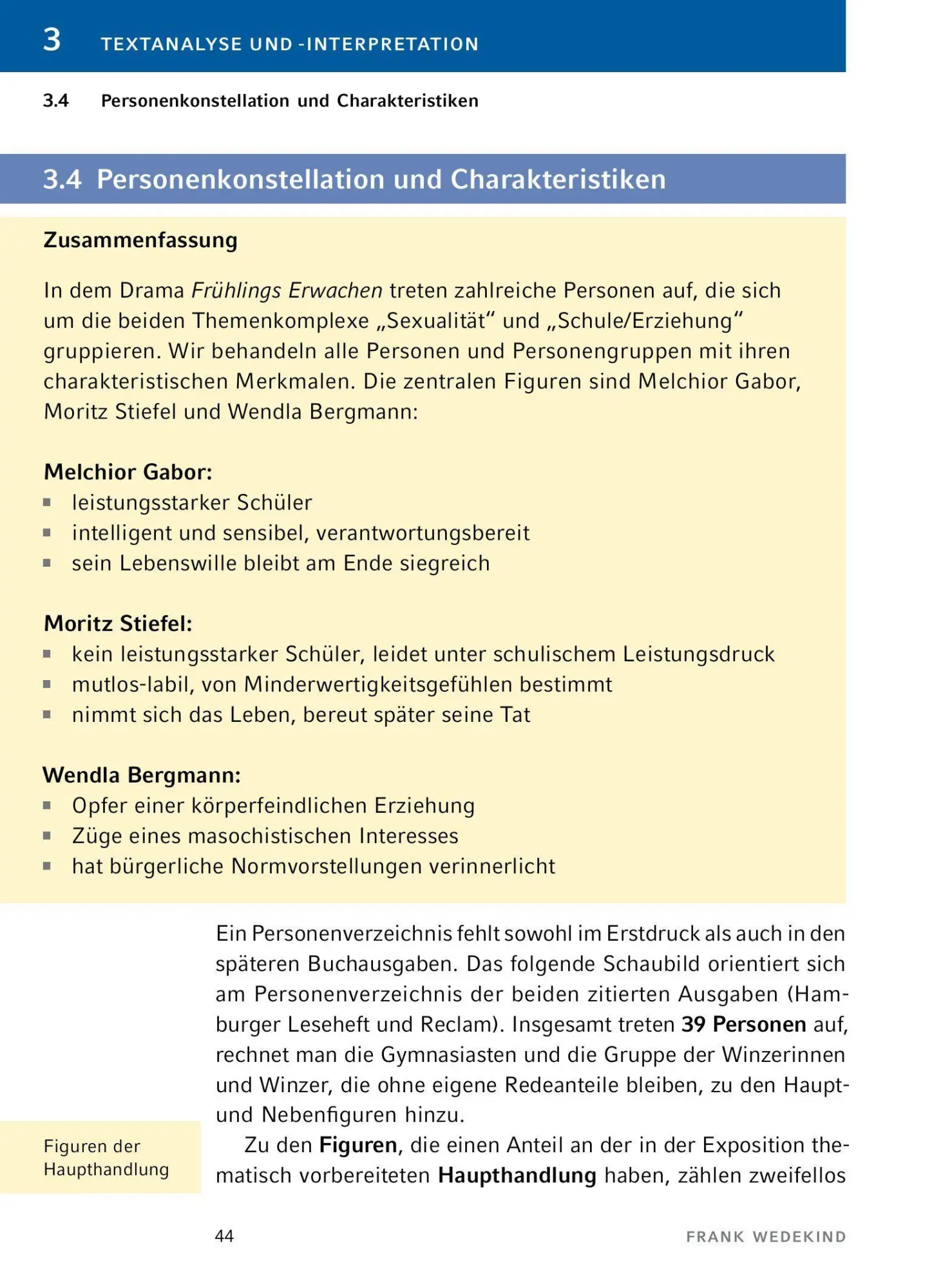 Bild: 9783129303757 | Frühlings Erwachen von Frank Wedekind - Textanalyse und Interpretation