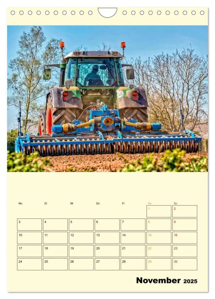 Bild: 9783435903757 | Traktor Giganten (Wandkalender 2025 DIN A4 hoch), CALVENDO...