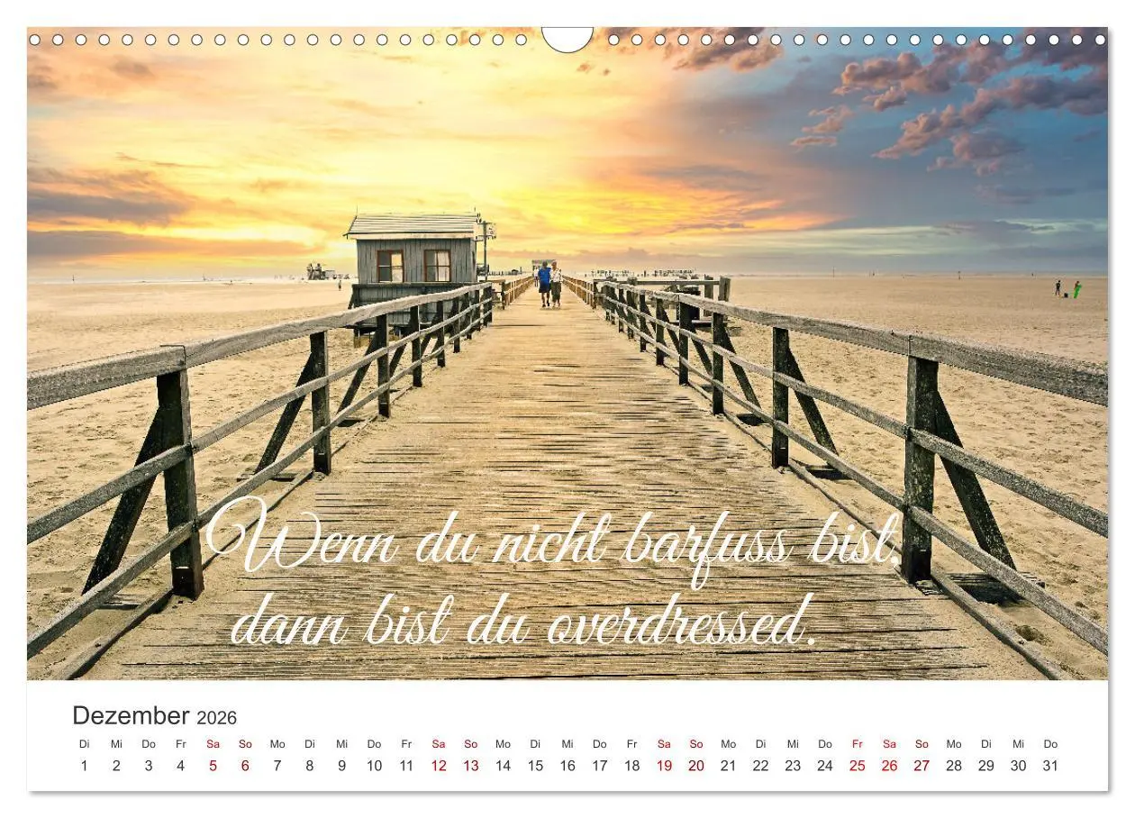 Bild: 9783457543757 | Lass uns ans Meer fahren (Wandkalender 2026 DIN A3 quer), CALVENDO...