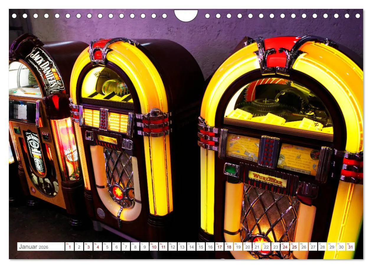 Bild: 9783457853757 | Wurlitzer und Co. (Wandkalender 2026 DIN A4 quer), CALVENDO...